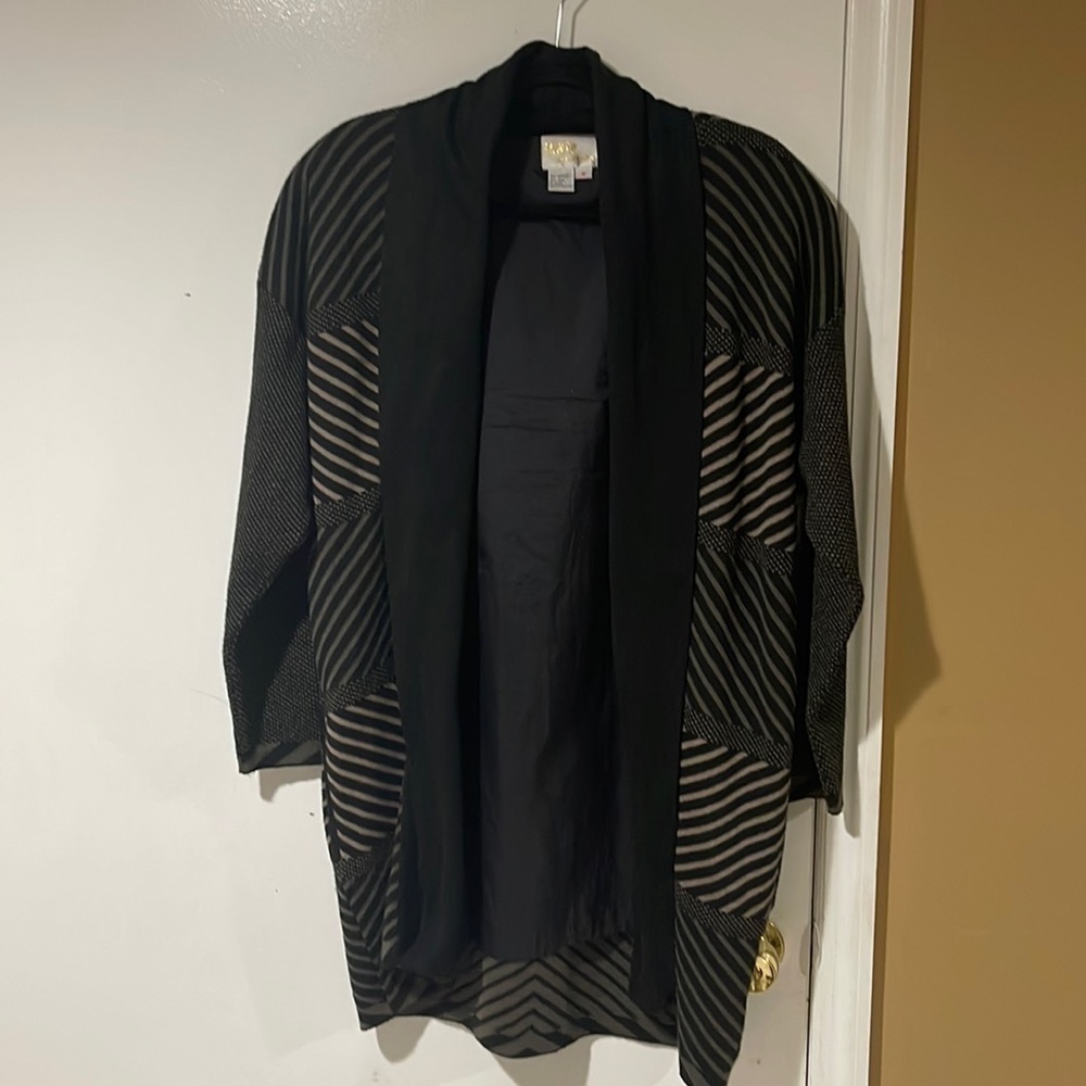 Lilly Of California Wool Blend Cardigan Sweater Medium